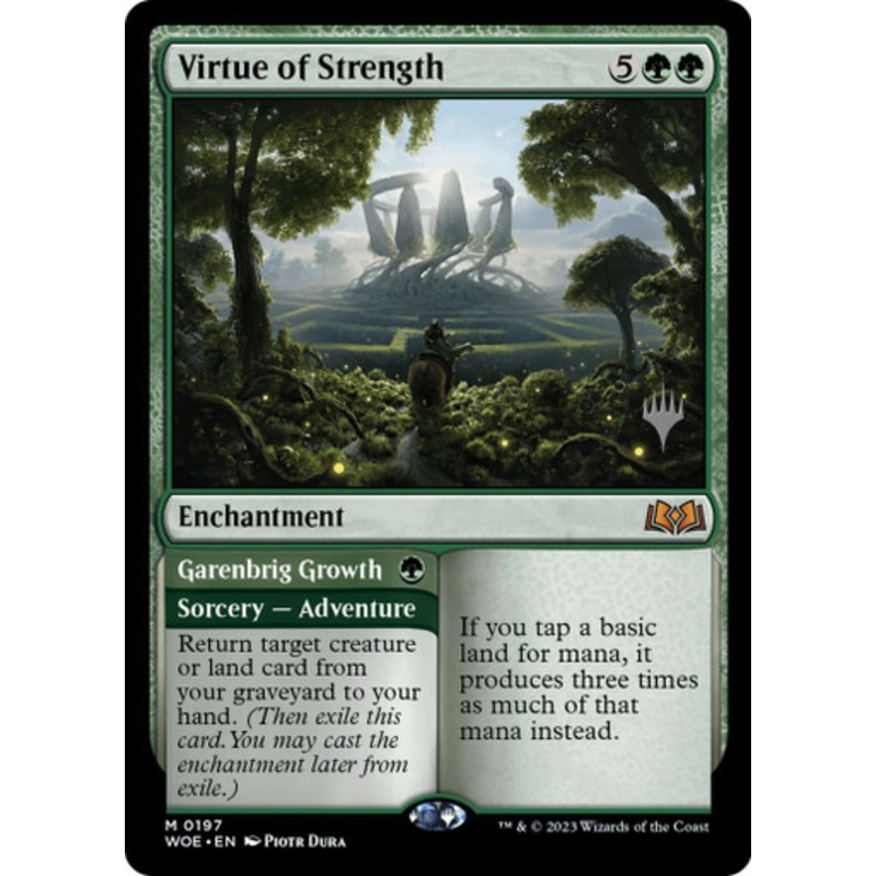 Virtue of Strength (Promo Pack Non-Foil)