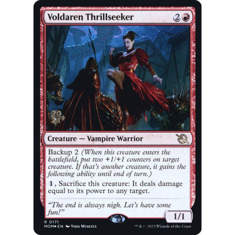 Voldaren Thrillseeker (Prerelease Foil) | March of the Machine