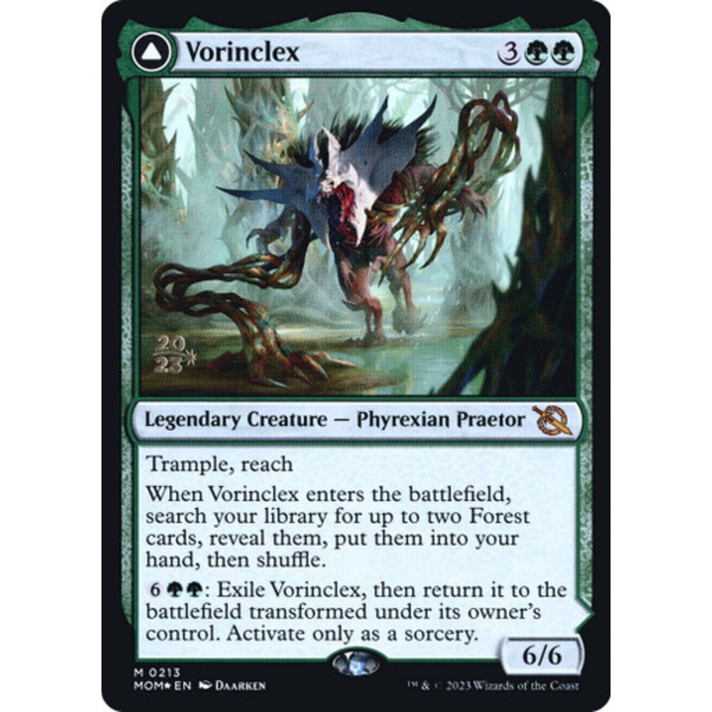 Vorinclex // The Grand Evolution (Prerelease Foil) | March of the Machine