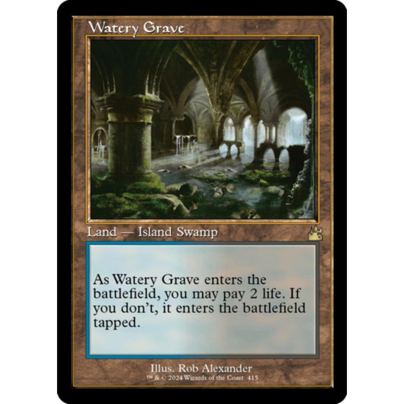 Watery Grave (Retro Frame) | Ravnica Remastered