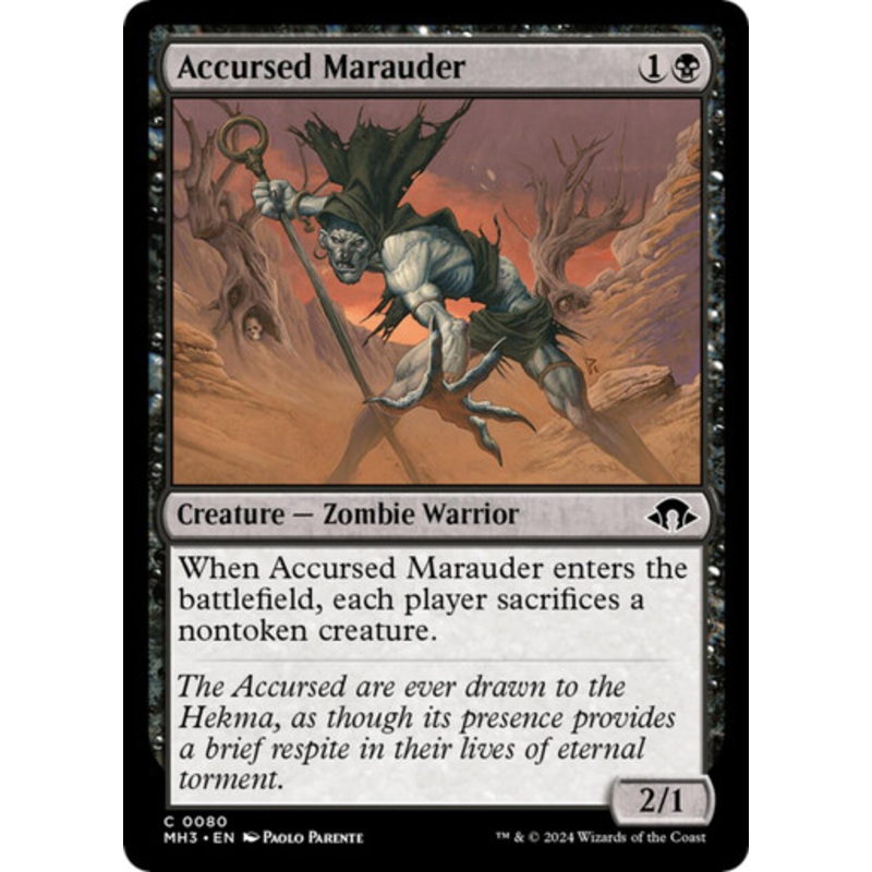 Accursed Marauder | Modern Horizons 3