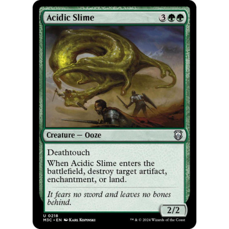Acidic Slime | Modern Horizons 3 Commander