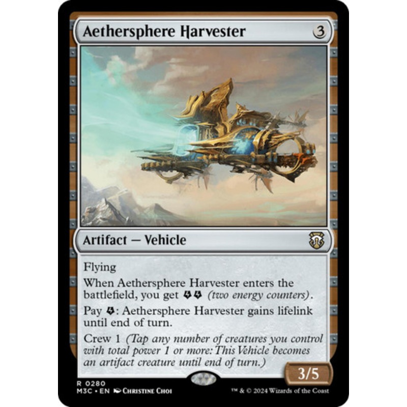 Aethersphere Harvester | Modern Horizons 3 Commander