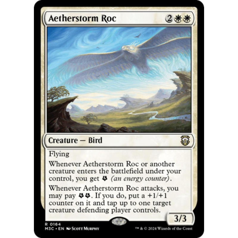 Aetherstorm Roc (Ripple Foil) | Modern Horizons 3 Commander