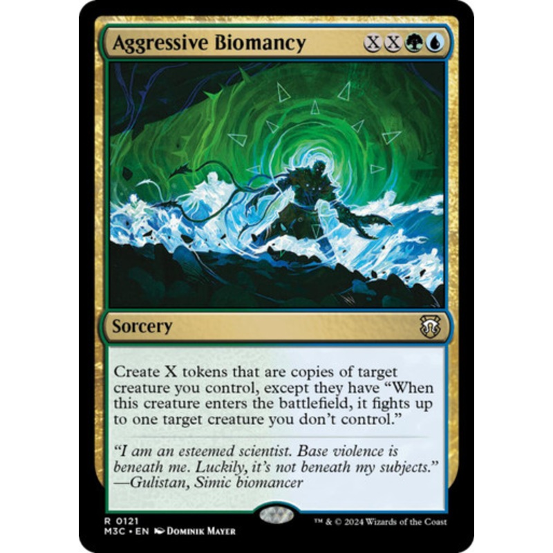 Aggressive Biomancy | Modern Horizons 3 Commander