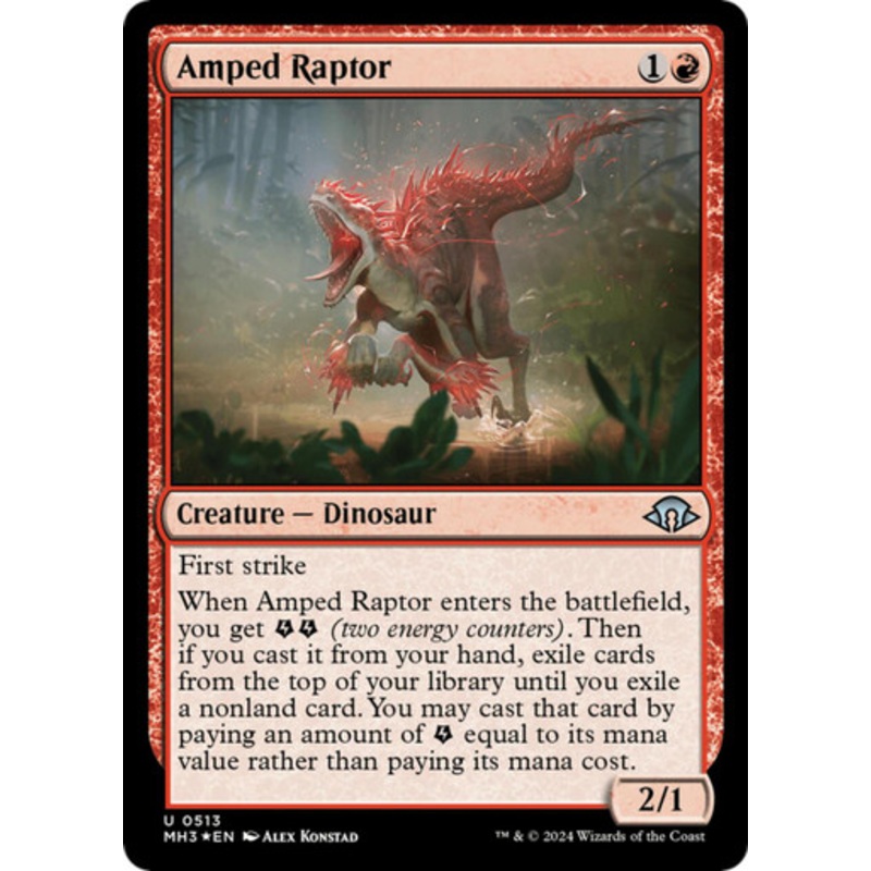 Amped Raptor (Ripple Foil) | Modern Horizons 3