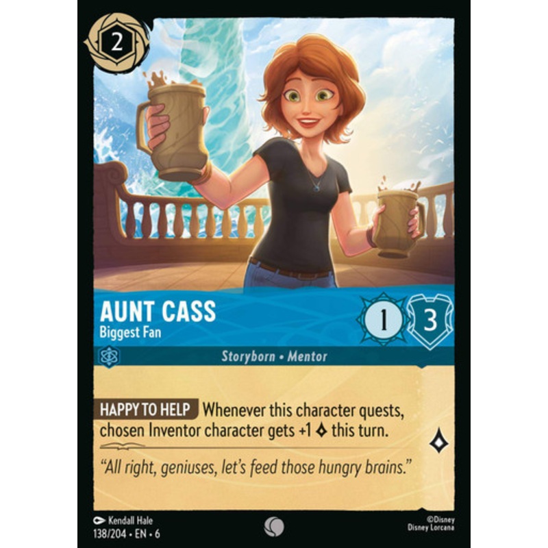 Aunt Cass - Biggest Fan (Foil)
