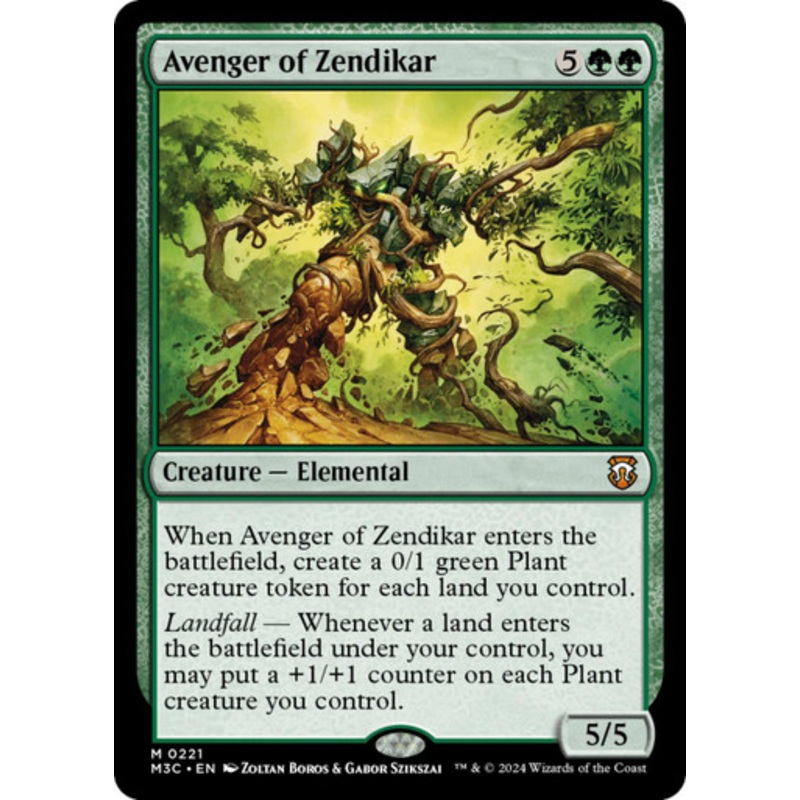 Avenger of Zendikar (Ripple Foil) | Modern Horizons 3 Commander