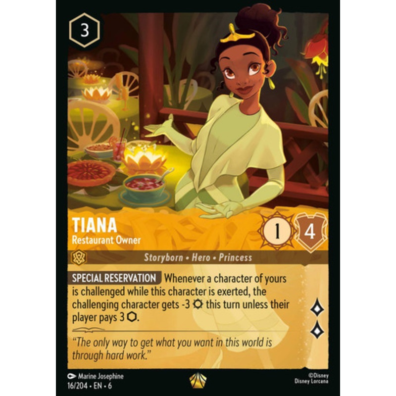 Tiana - Restaurant Owner