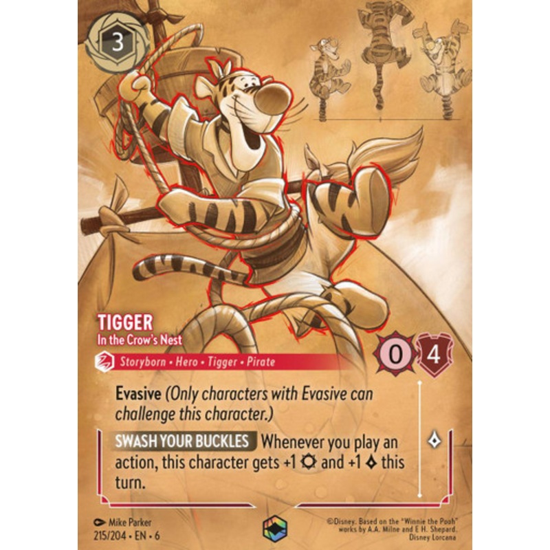 Tigger - In the Crow's Nest (Enchanted Rare)