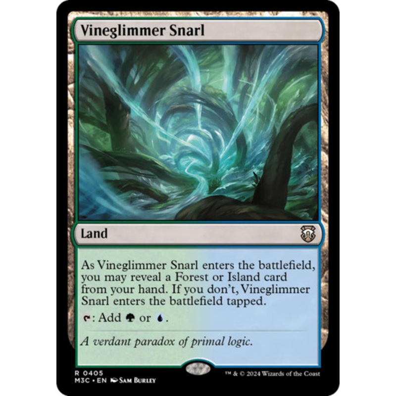 Vineglimmer Snarl | Modern Horizons 3 Commander