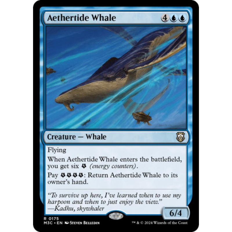 Aethertide Whale | Modern Horizons 3 Commander