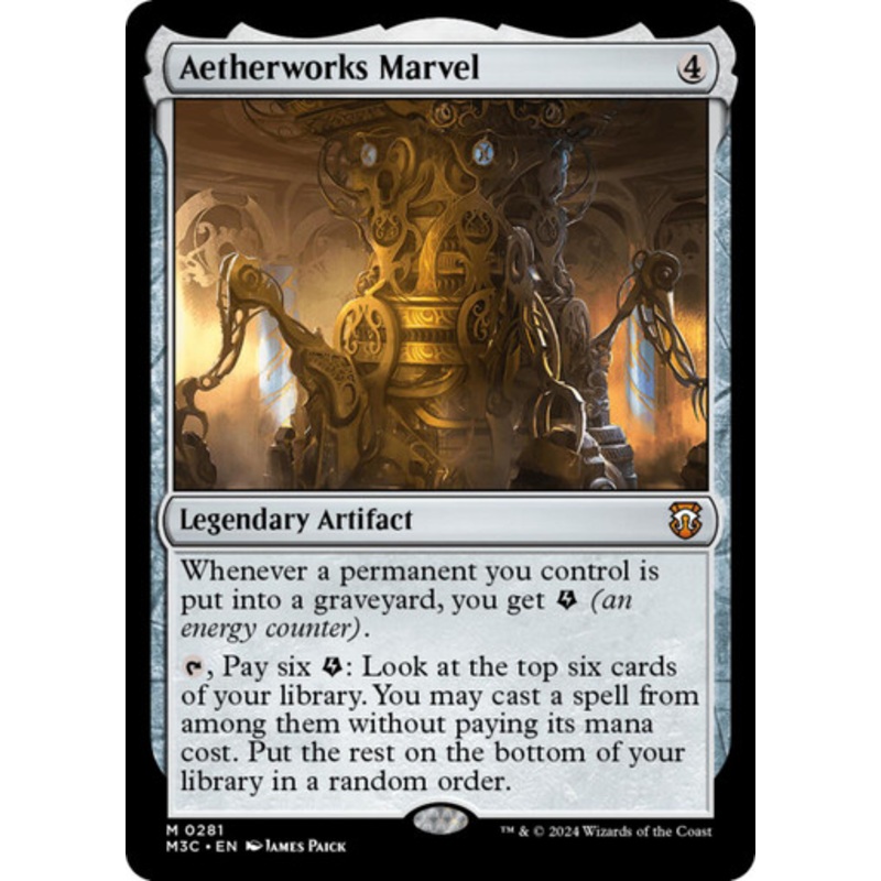 Aetherworks Marvel | Modern Horizons 3 Commander