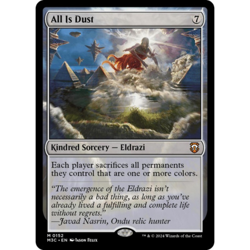 All Is Dust | Modern Horizons 3 Commander
