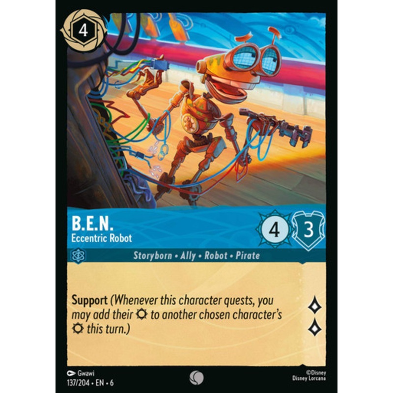 B.E.N. - Eccentric Robot