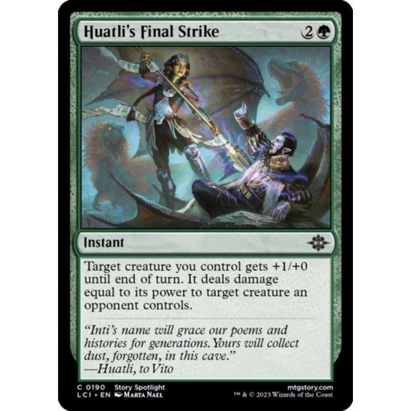 Huatli's Final Strike | Lost Caverns of Ixalan