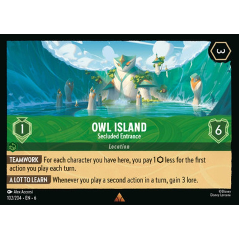 Owl Island - Hidden Entrance (Foil)