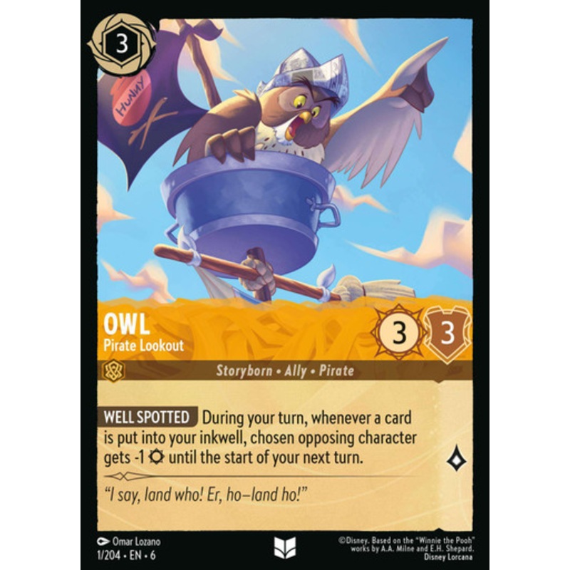Owl - Pirate Lookout (Foil)