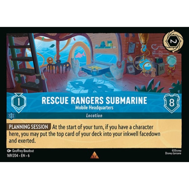 Rescue Rangers Submarine - Mobile Headquarters