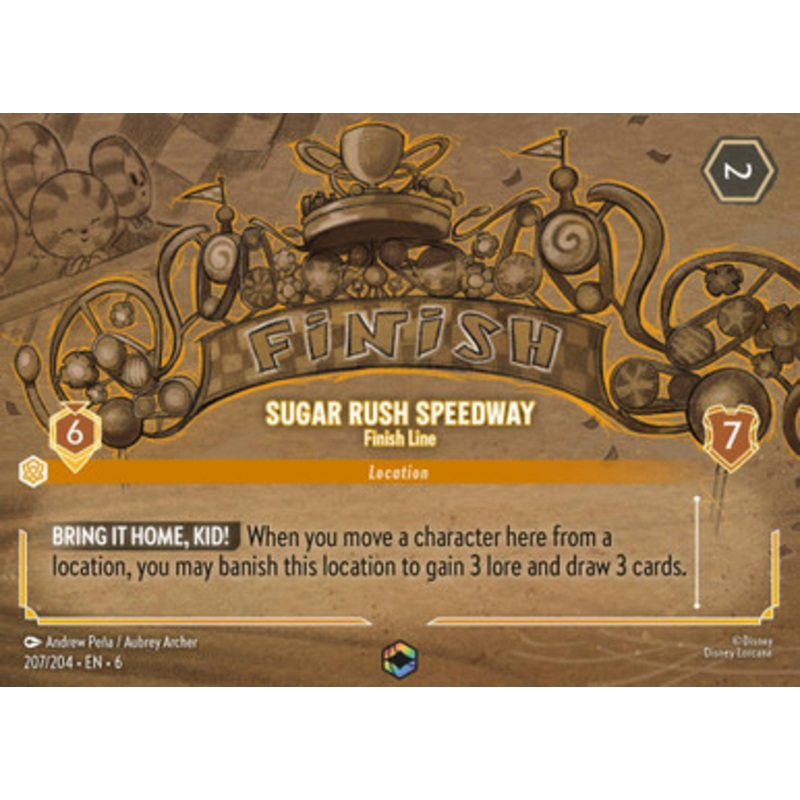 Sugar Rush Speedway - Finish Line (Enchanted Rare)