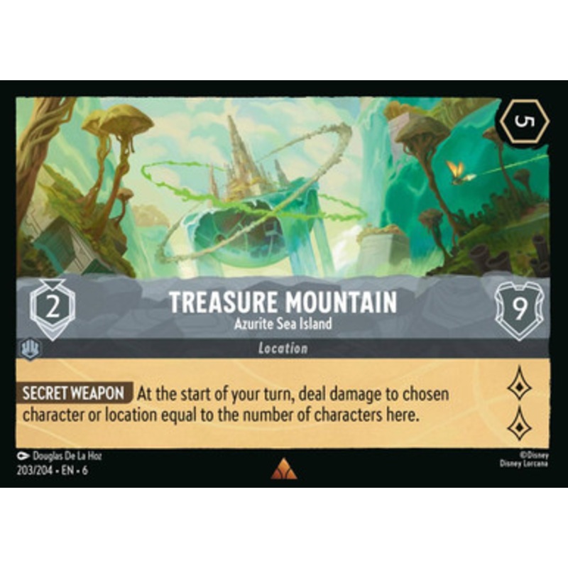 Treasure Mountain - Azurite Sea Island (Foil)