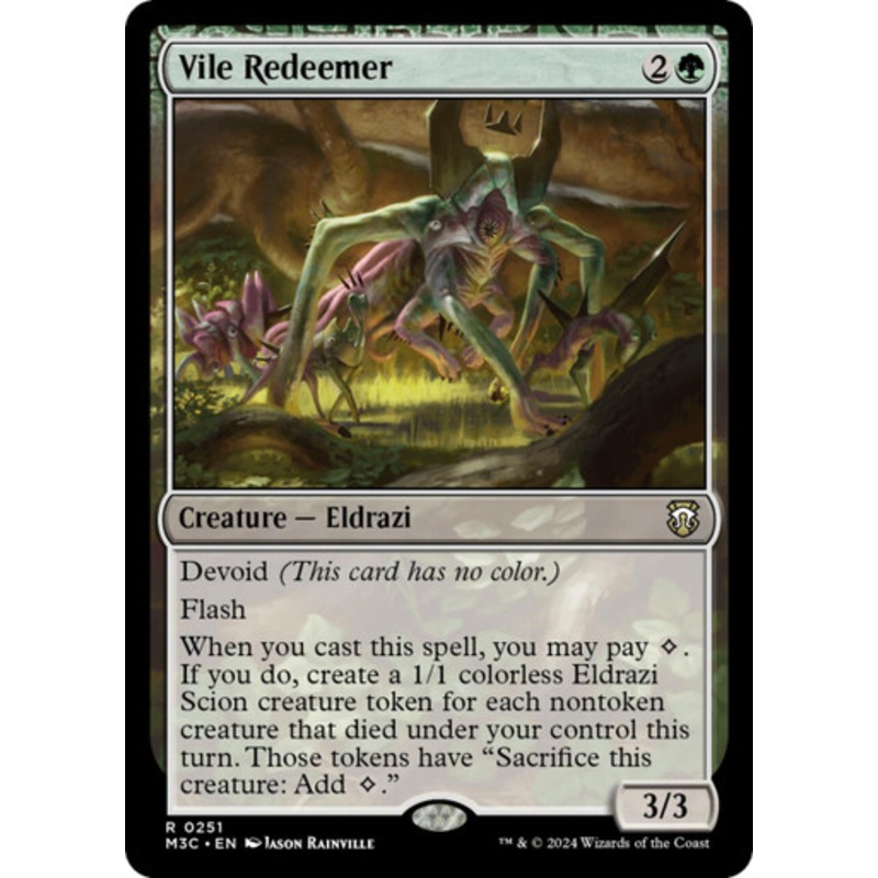 Vile Redeemer | Modern Horizons 3 Commander