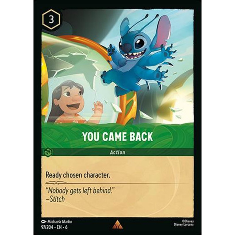 You Came Back (Foil)
