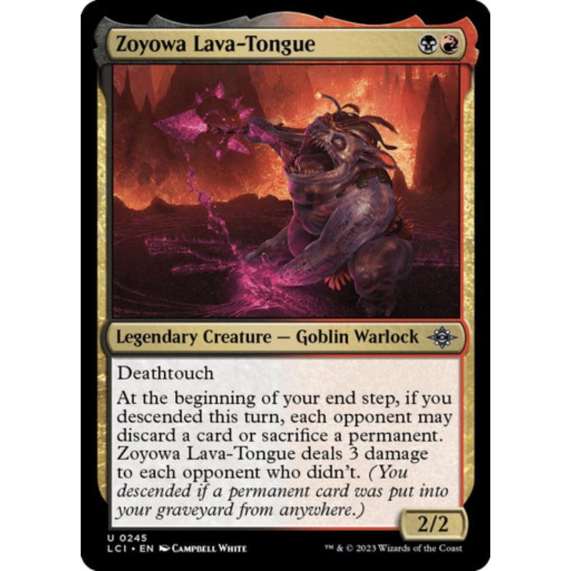 Zoyowa Lava Tongue | Lost Caverns of Ixalan