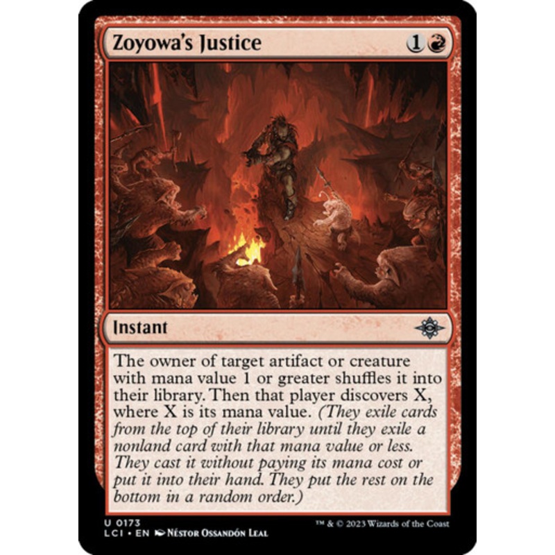 Zoyowa's Justice (foil) | Lost Caverns of Ixalan