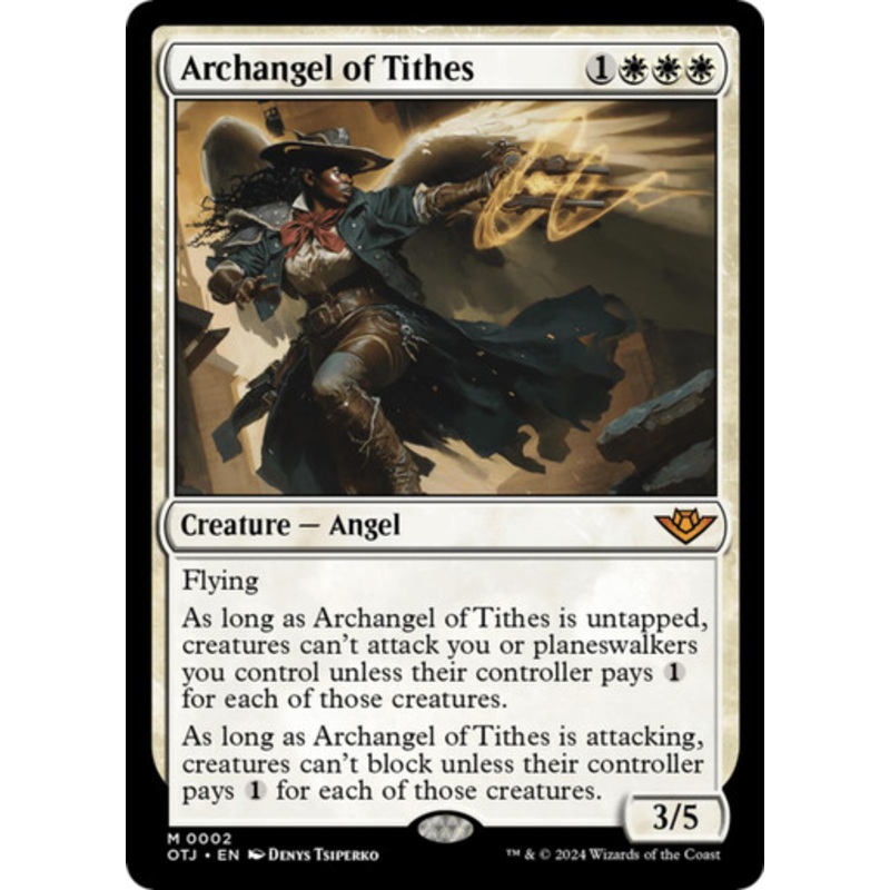 Archangel of Tithes | Outlaws of Thunder Junction