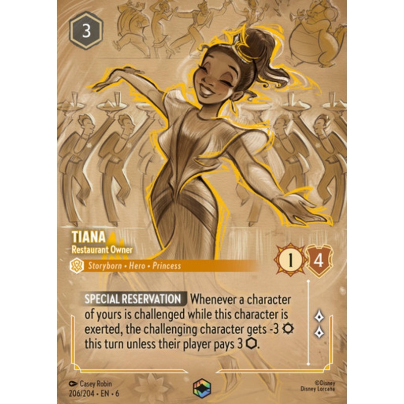 Tiana - Restaurant Owner (Enchanted Rare)