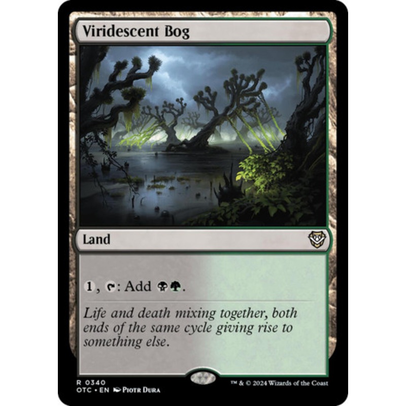 Viridescent Bog | Outlaws of Thunder Junction Commander