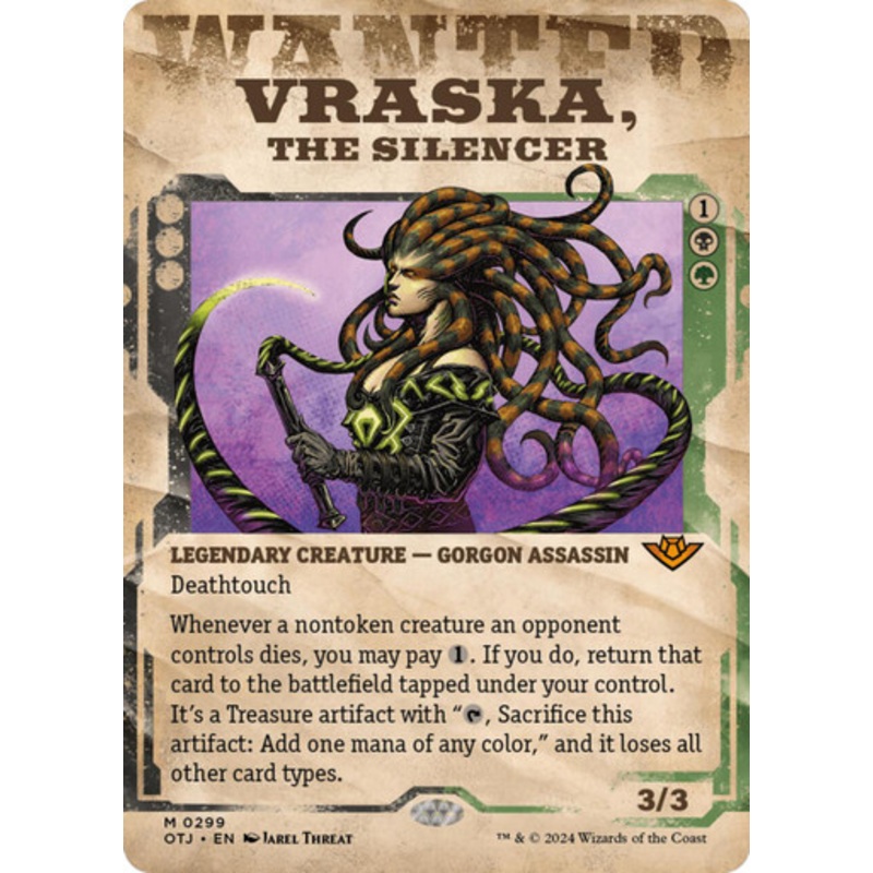 Vraska, the Silencer (Showcase Frame)