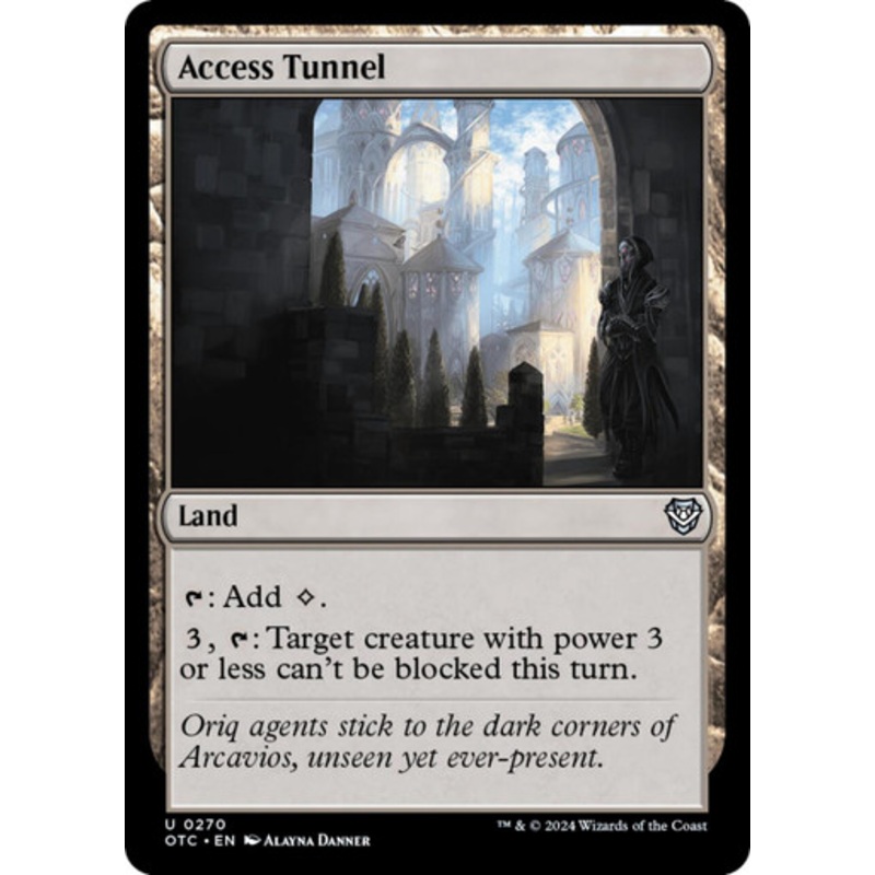 Access Tunnel | Outlaws of Thunder Junction Commander