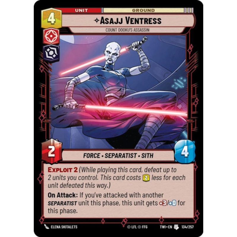 Asajj Ventress, Count Dooku's Assassin