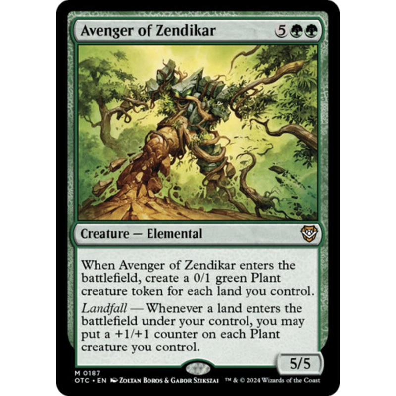 Avenger of Zendikar | Outlaws of Thunder Junction Commander