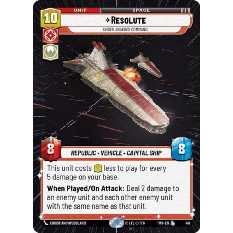 Resolute, Under Anakin's Command (Hyperspace Frame)