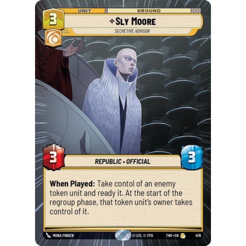 Sly Moore, Secretive Advisor (Hyperspace Frame)
