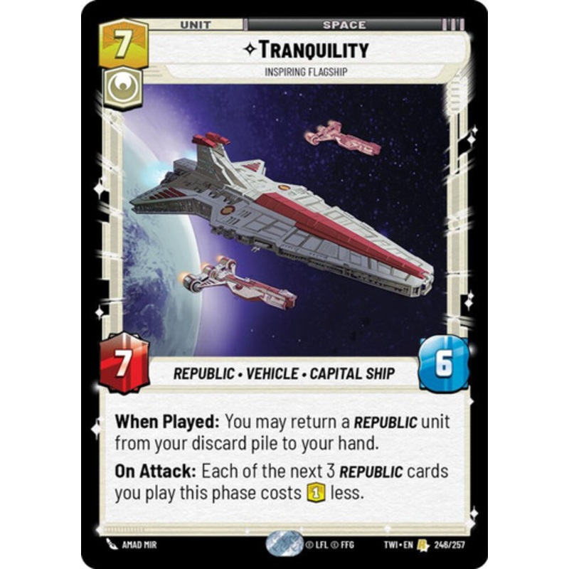 Tranquility, Inspiring Flagship
