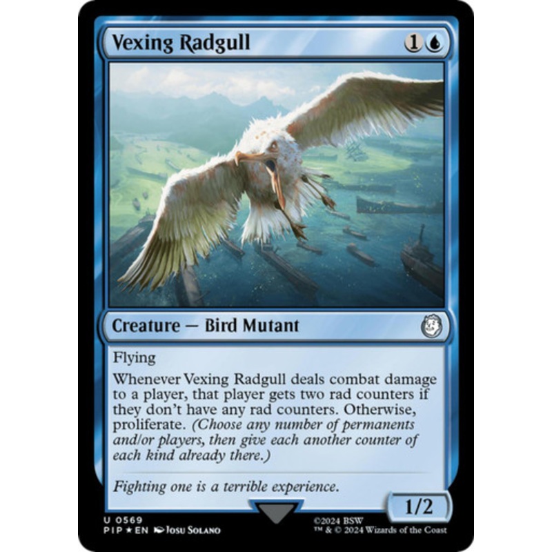 Vexing Radgull (Surge Foil) | Universes Beyond: Fallout
