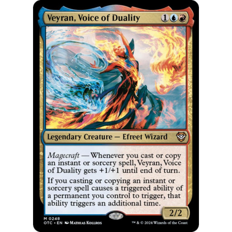 Veyran, Voice of Duality | Outlaws of Thunder Junction Commander