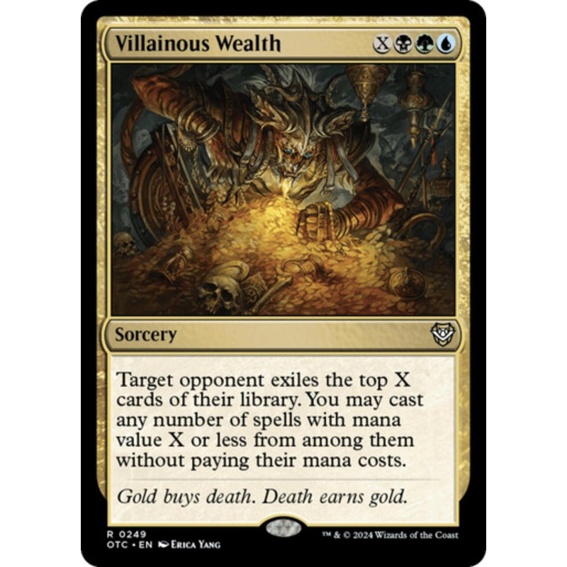 Villainous Wealth | Outlaws of Thunder Junction Commander