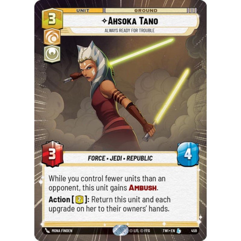 Ahsoka Tano, Always Ready For Trouble (Hyperspace Frame)