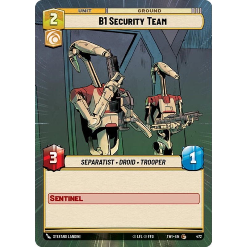 B1 Security Team (Hyperspace Frame)