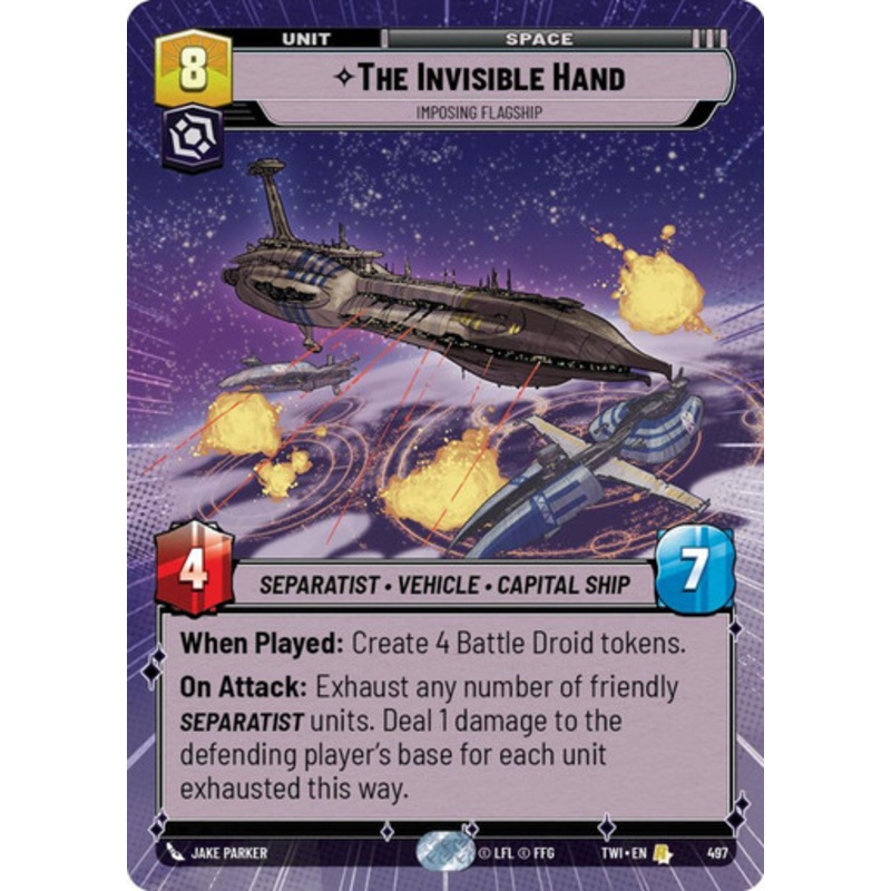 The Invisible HandImposing Flagship (Hyperspace Frame)