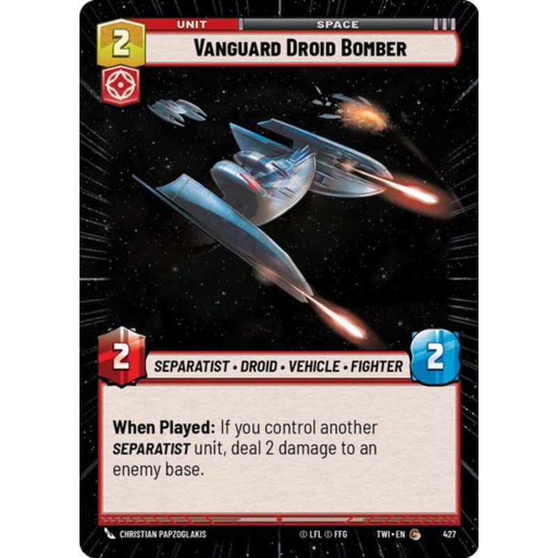 Vanguard Droid Bomber (Hyperspace Frame)