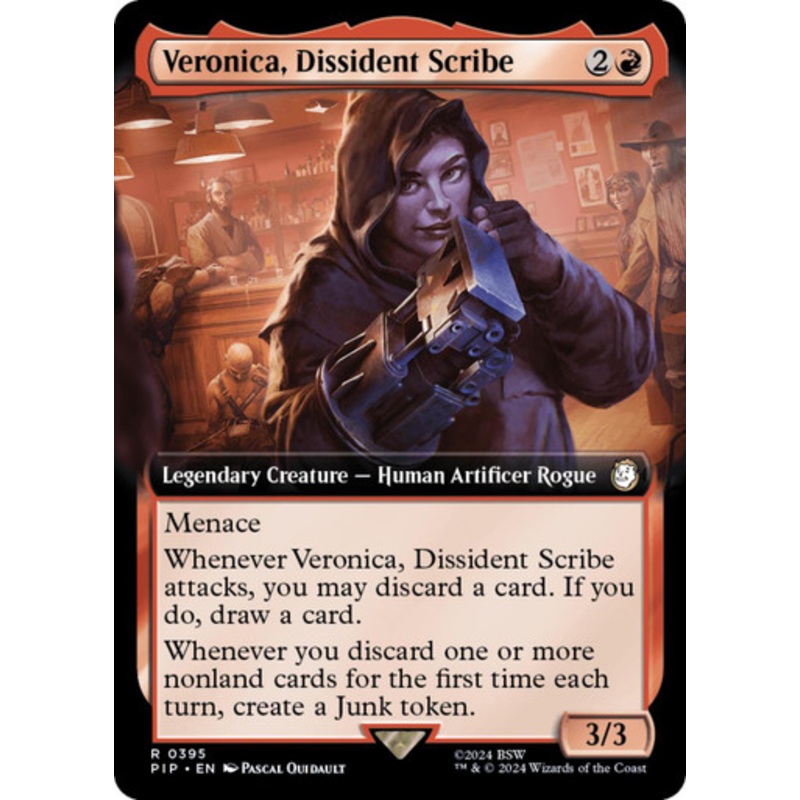 Veronica, Dissident Scribe (Extended Art) | Universes Beyond: Fallout