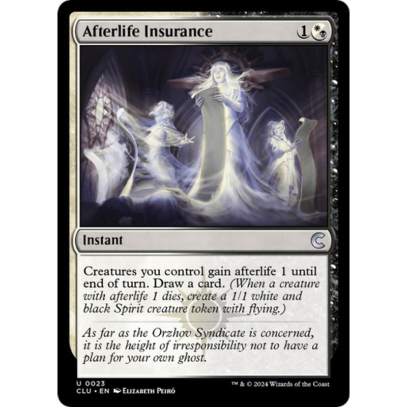 Afterlife Insurance | Ravnica: Clue Edition