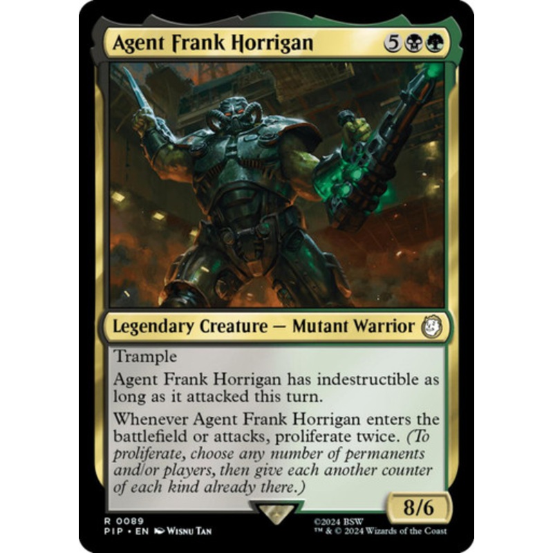 Agent Frank Horrigan (Foil) | Universes Beyond: Fallout