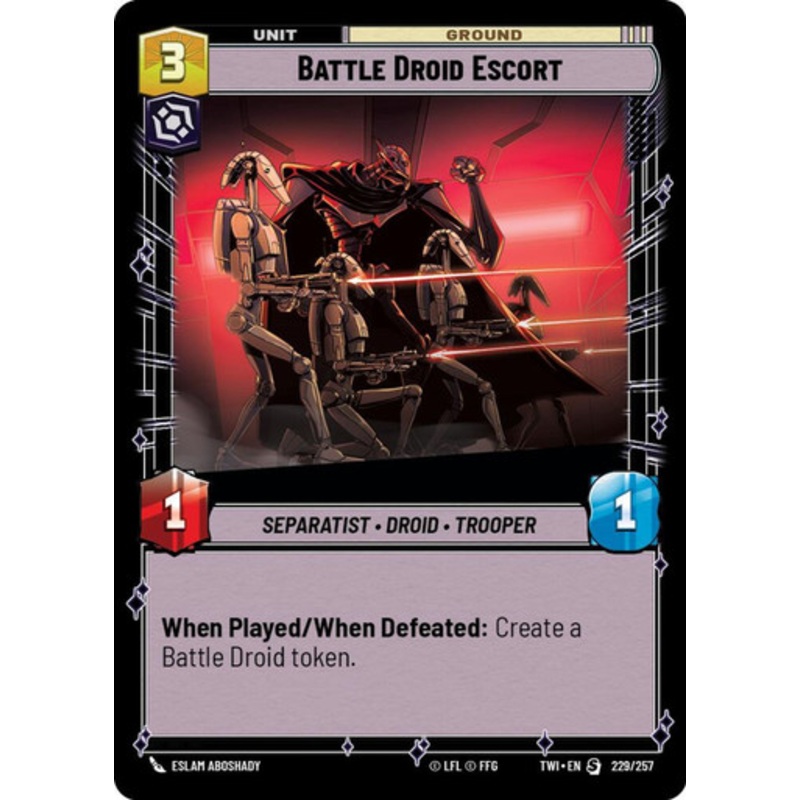 Battle Droid Escort